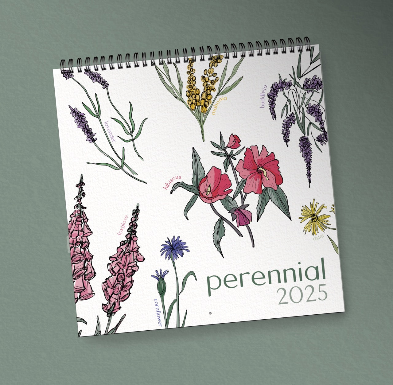 Perennial 2025 Wall Calendar